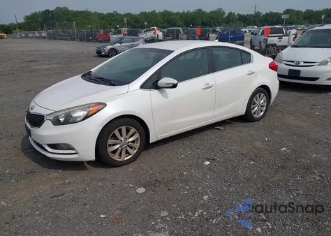 2014 Kia Forte Ex z USA, uszkodzony, nr VIN KNAFX4A85E5052524